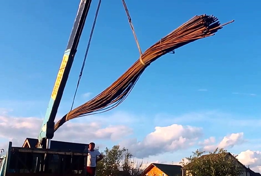 разгрузка арматуры